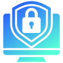 la seguridad cibernética icon