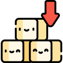 cubo de azucar icon