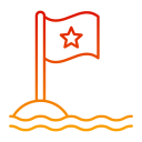 bandera de carrera 