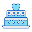 pastel de boda icon