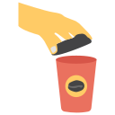 vaso de papel icon