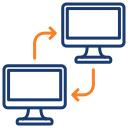 transferencia de datos icon