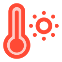 alta temperatura icon