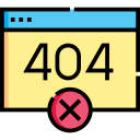 error 404 icon