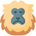 mono león dorado icon