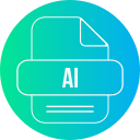 archivo ai icon