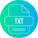 archivo txt icon