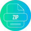 archivo zip icon