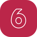 número 6 icon