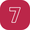 numero 7 icon