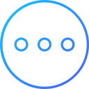 three dots Icon - Free PNG & SVG 870483 - Noun Project