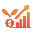 gráfico de crecimiento icon