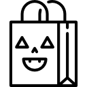 bolsa de dulces de halloween icon