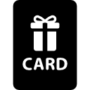 tarjeta de regalo icon