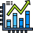 gráfico de linea icon