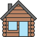 casa de madera icon