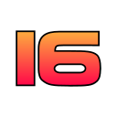 número 16 icon