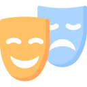 masque de théâtre Icône