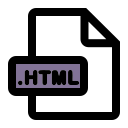 formato de archivo html 