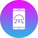 nube móvil icon