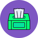 caja de pañuelos icon