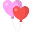 globo de corazón icon