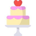 pastel de boda icon