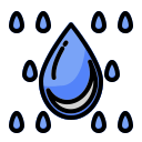 gotas de agua icon