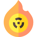 energía nuclear icon