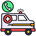 servizi di emergenza icona