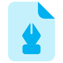 archivo vectorial icon