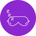 máscara para dormir icon