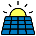 célula solar icon