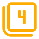 número 4 icon