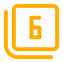 número 6 icon