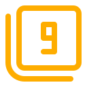 número 9 icon