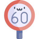 límite de velocidad icon