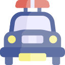 coche de policía icon