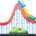 montaña rusa icon
