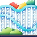 montaña rusa icon