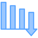 disminución icon