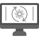 pantalla del monitor icon