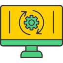 pantalla del monitor icon