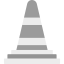 cono de tráfico icon