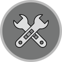 llave cruzada icon