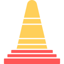 cono de tráfico icon