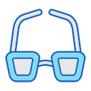 gafas 3d icon