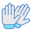 guantes de goma icon