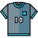 camiseta de fútbol icon