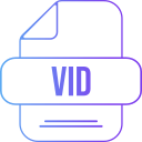 archivo de video icon